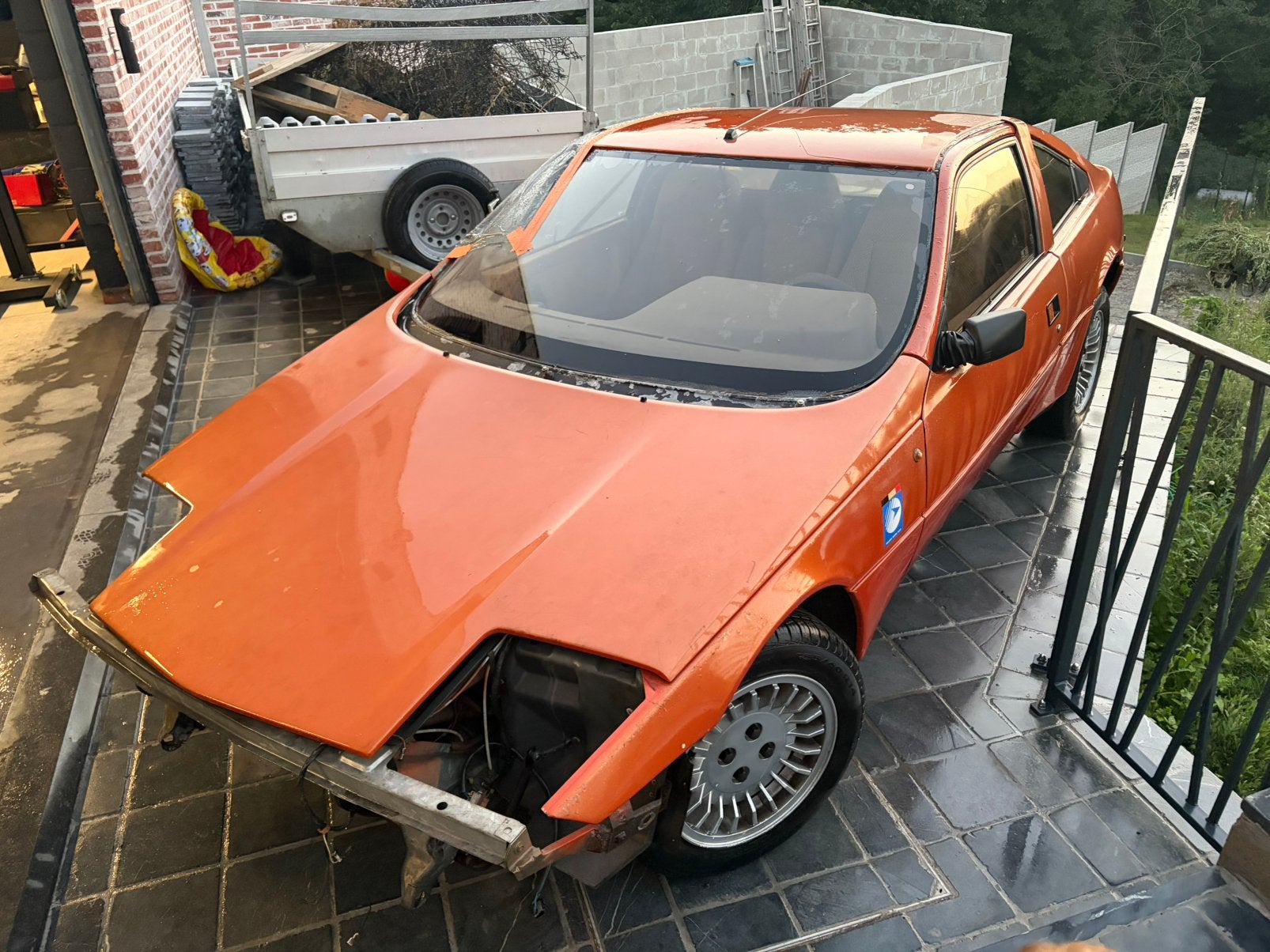 Talbot Matra Murena 1982, Enlèvement