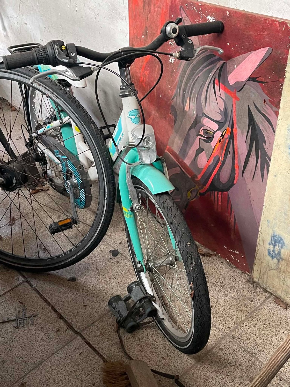 Kinderfiets, Ophalen
