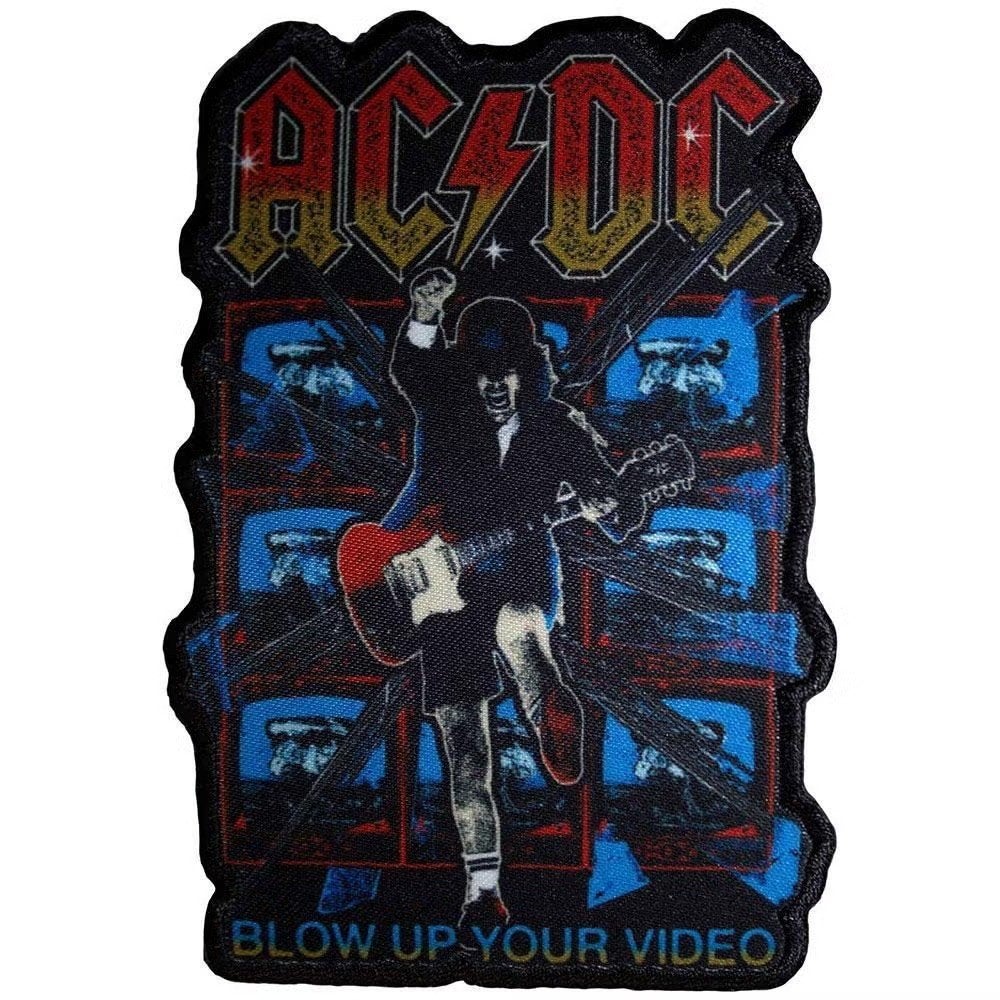 AC/DC Blow Up Your Video Cut Out Patch officiële merchandise, Collections, Enlèvement ou Envoi, Neuf