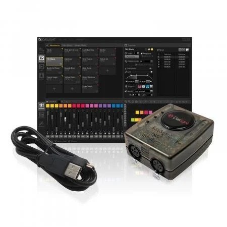 Daslight DVC4 GZM DMX software pakket, Muziek en Instrumenten, Licht en Laser, Ophalen of Verzenden, Nieuw, Licht, Geluidgestuurd