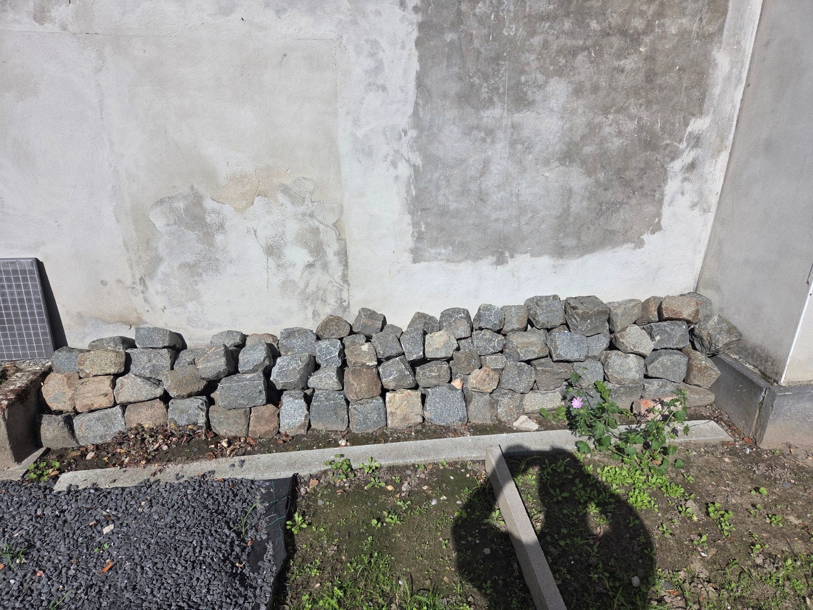 blok stenen, Tuin en Terras, Ophalen