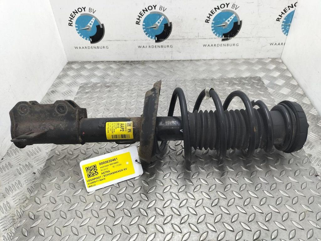 OPEL ASTRA 1.4 Edition VEERPOOT / SCHOKBREKER RV 2010, Ophalen of Verzenden, Gebruikt, ARN erkend