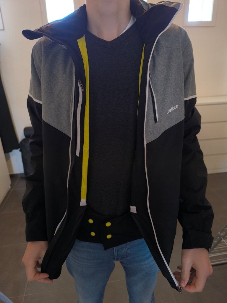 Ski/Snowboard Jas, Kleding | Heren, Ophalen of Verzenden, Zo goed als nieuw, Jack, Decathlon