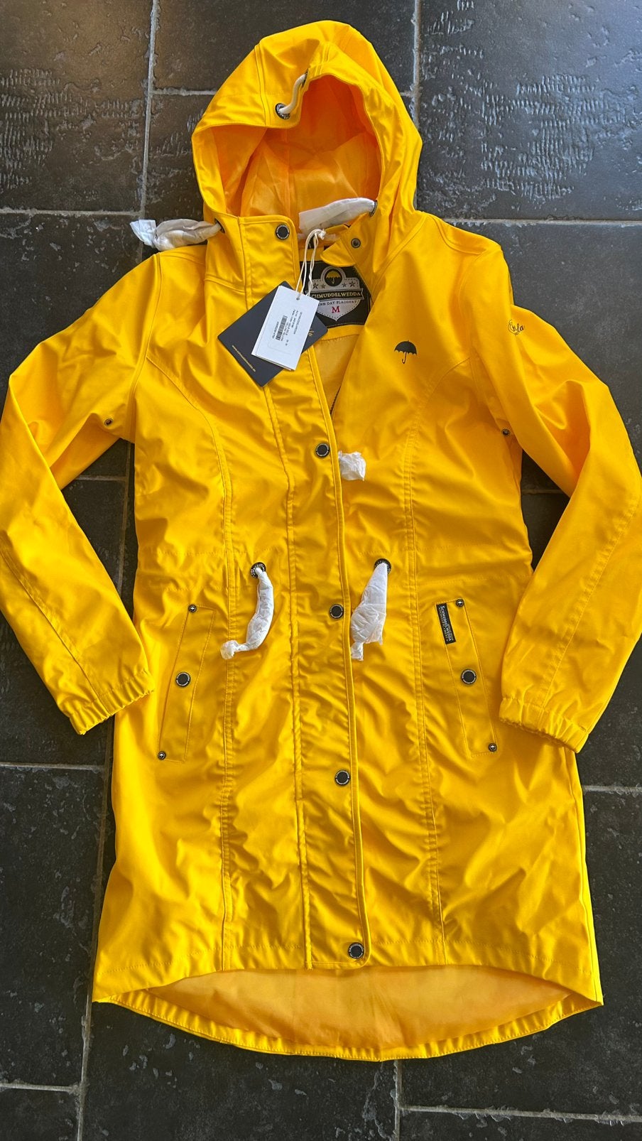 Schmuddelwedda nieuwe regenjas, Ophalen, Nieuw, Regenjas, Dames