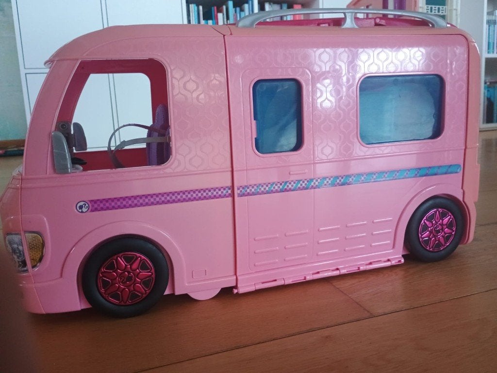 Barbie camper, Ophalen, Gebruikt, Barbie