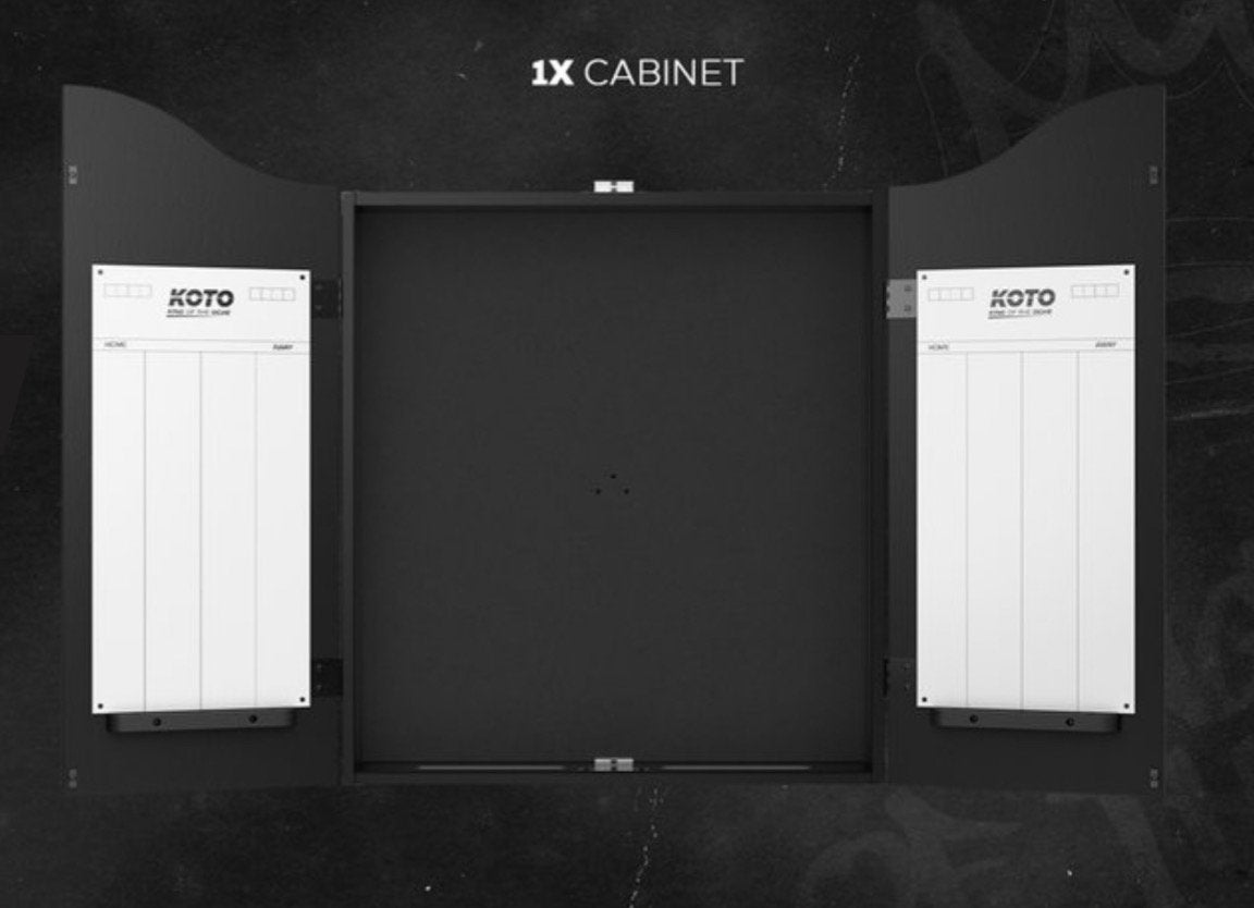 Koto darts kast zwart, Ophalen, Nieuw, Overige typen