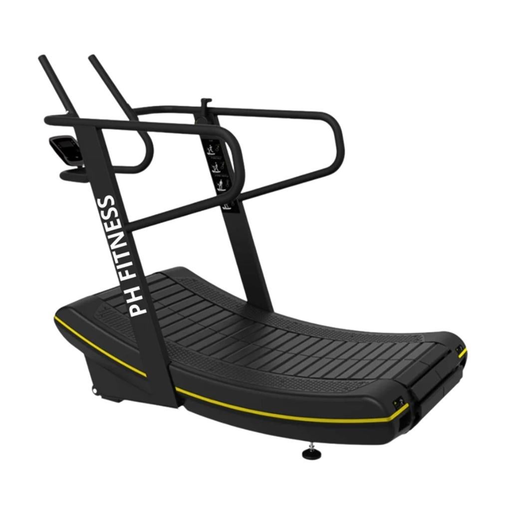 Curved Treadmill Gebogen Loopband  Magnetische weerstand NEW, Sport en Fitness, Fitnessapparatuur, Nieuw, Loopband, Armen, Benen