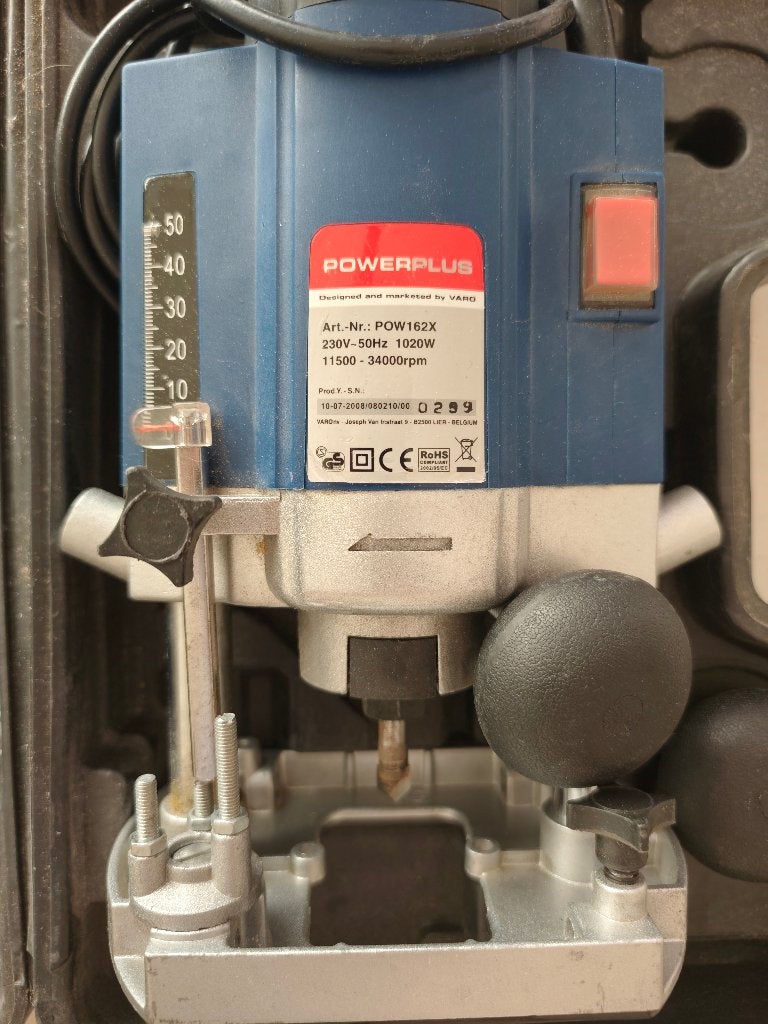 Frees machine, Doe-het-zelf en Bouw, Ophalen, Overige soorten, Zo goed als nieuw, Powerplus