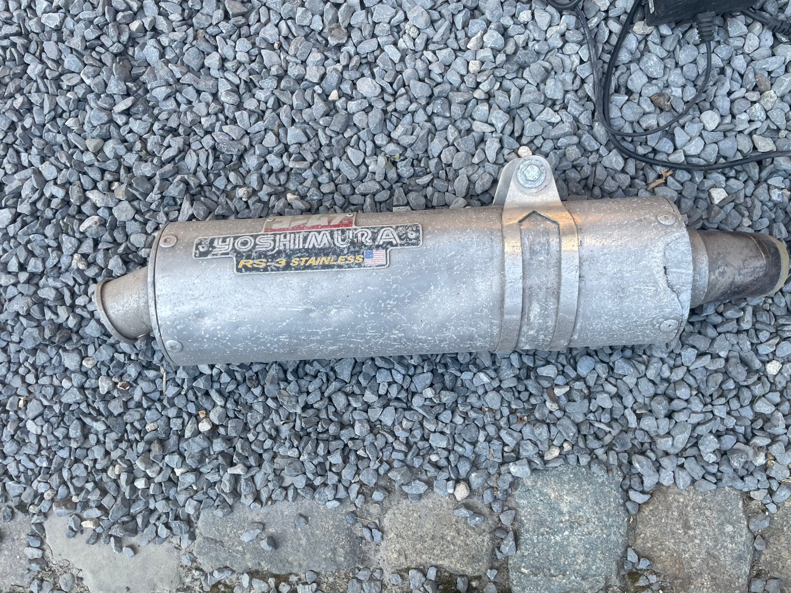 Yoshimura demper met schade met db killer circuit, Motoren, Ophalen of Verzenden
