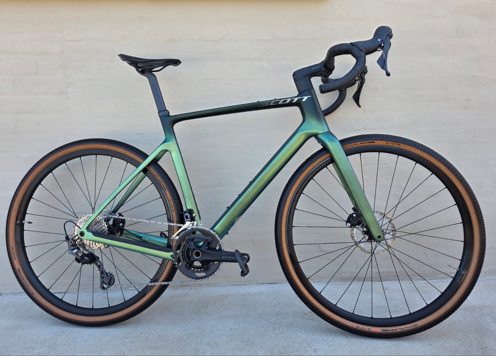 Gravelbike Scott Addict 30 * GRX Disc L56 Green **, Ophalen, Carbon