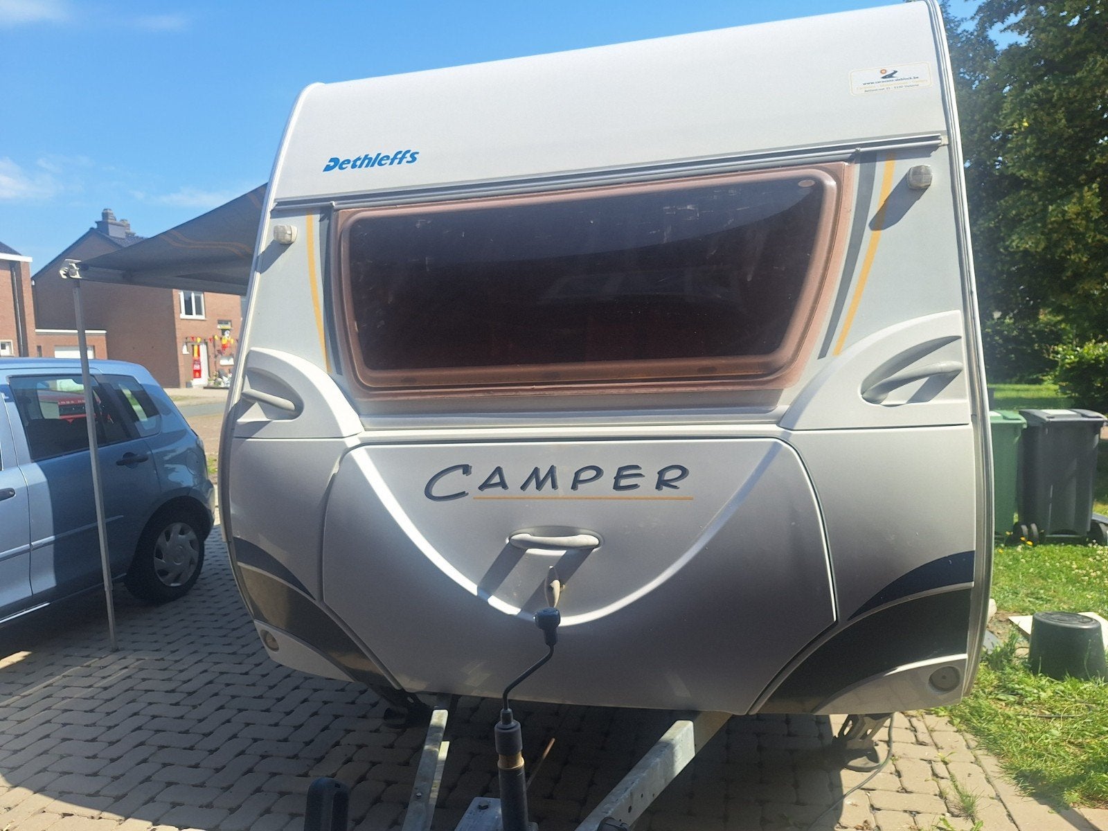 CAMPER DETHLEFFS 460DB prix fixe , MODÈLE 2005, Caravanes & Camping, Caravanes, Particulier, 1000 - 1250 kg, Dethleffs, Lit transversal
