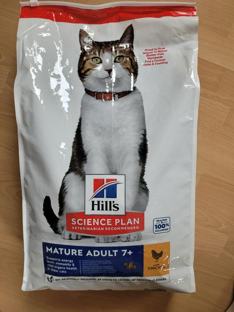 croquettes chats hill's mature 10kg, Enlèvement, Chat