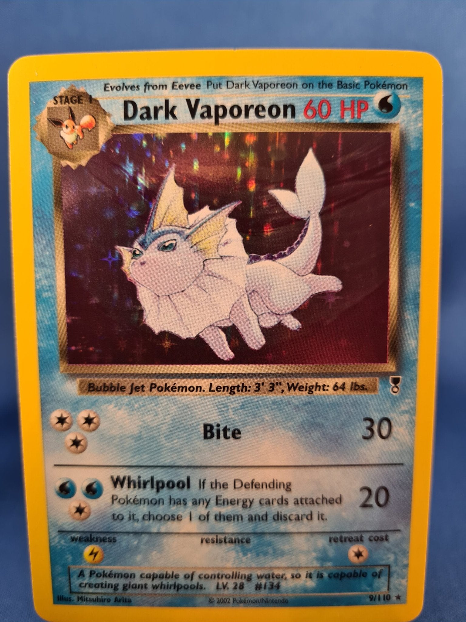 Dark Vaporeon 9/110 - Legendary Collection, Verzenden