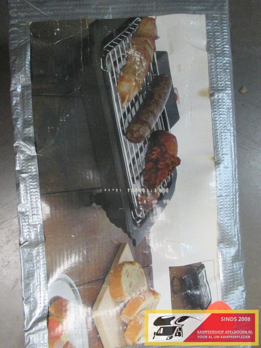electrische barbeque nr. 895, Caravans en Kamperen, -, -, Ophalen of Verzenden, Zo goed als nieuw
