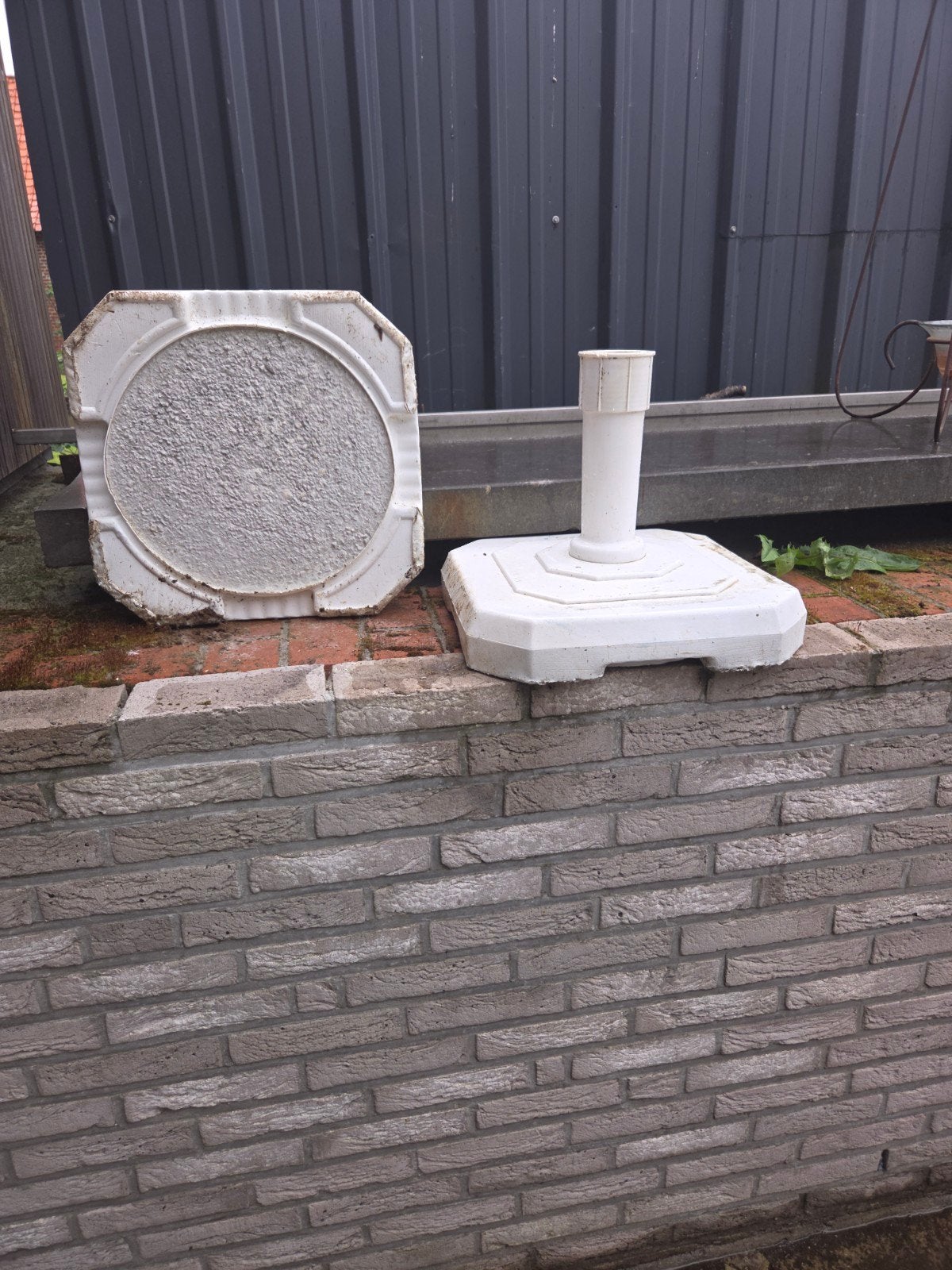 Parasolvoeten, Ophalen