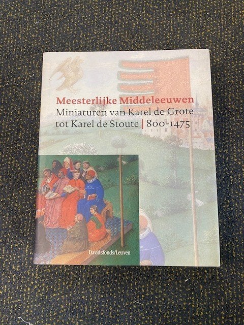 Meesterlijke Middeleeuwen Miniaturen van Karel de grote, Enlèvement ou Envoi, Comme neuf