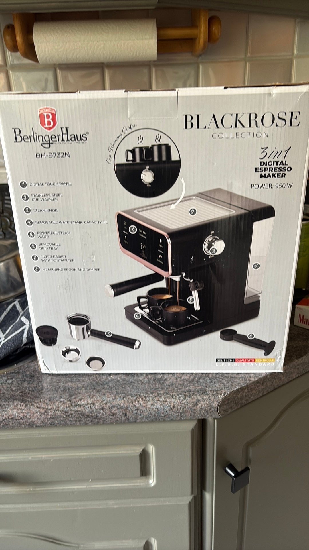 Koffiemachine, Koffiepads en cups, Espresso apparaat, Nieuw, 2 tot 4 kopjes