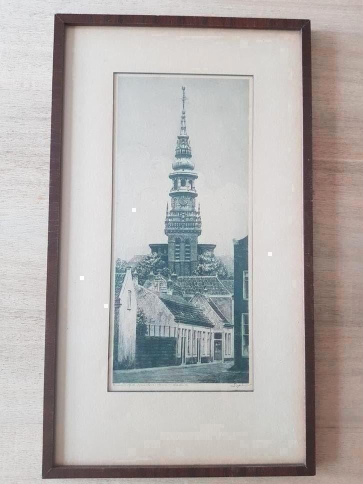 Epreuve d´artiste 1927 - Dirk Harting, Antiek en Kunst, Kunst | Etsen en Gravures, Ophalen of Verzenden