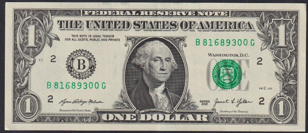 Billet des États-Unis d'Amérique, Enlèvement ou Envoi, Billets de banque