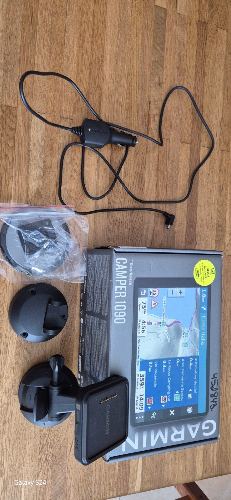GPS GARMIN 1090 10" pour camping car, Enlèvement