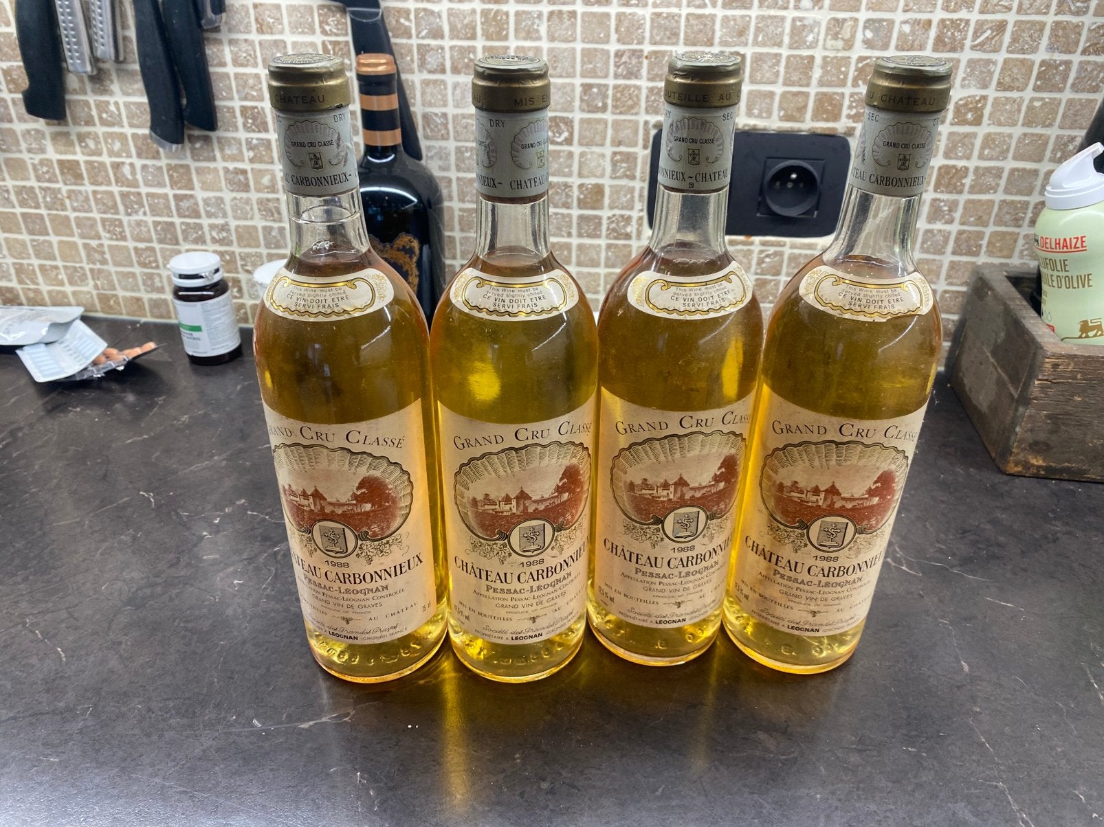 Chateau carbonnieux, Collections, Neuf, Enlèvement ou Envoi, Pleine, Vin blanc