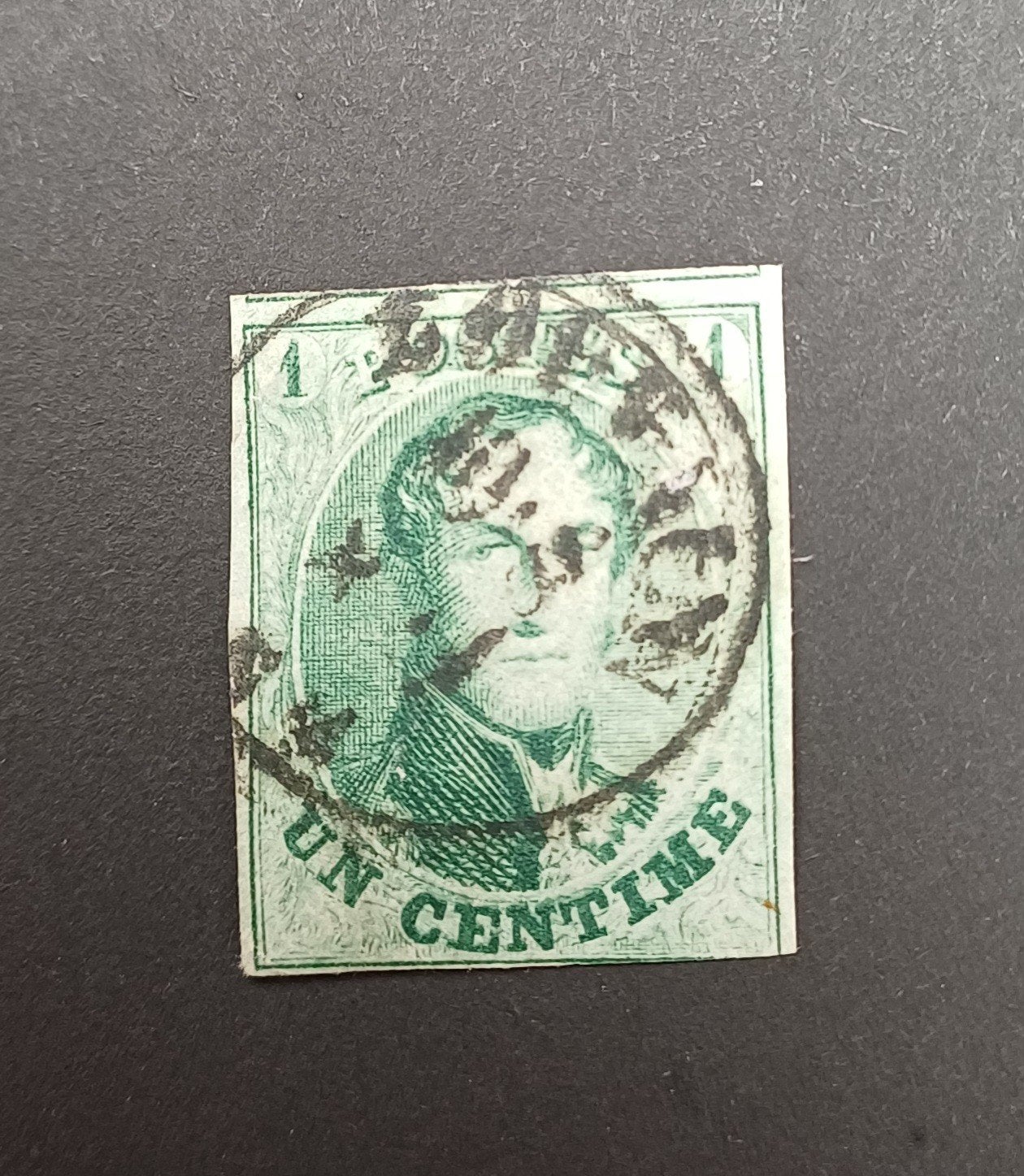 Nr 9a bleekgroen, Postzegels en Munten, Postzegels | Europa | België, Ophalen of Verzenden