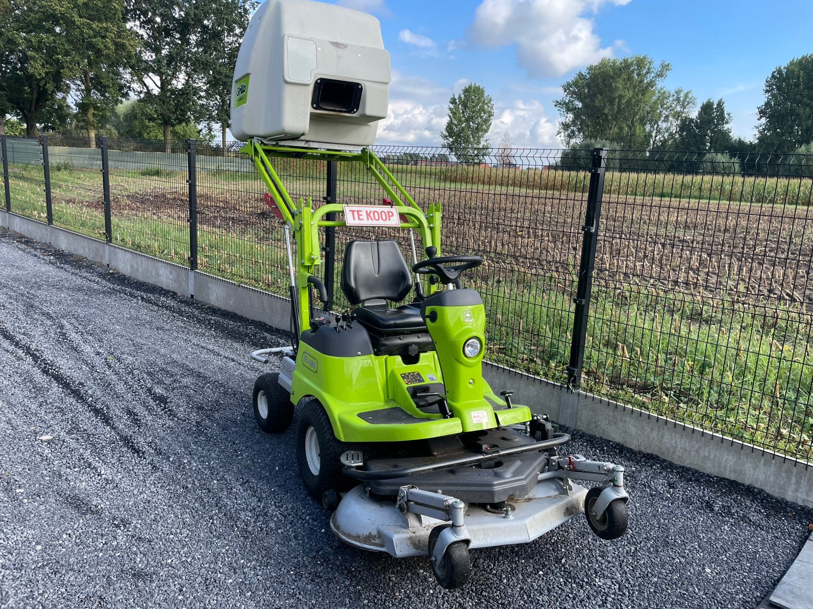 Frontmaaier Grillo FD450 Demo toestel 25hr. Incl Garantie, Tuin en Terras, Ophalen, Grillo, Nieuw, Elektrische starter