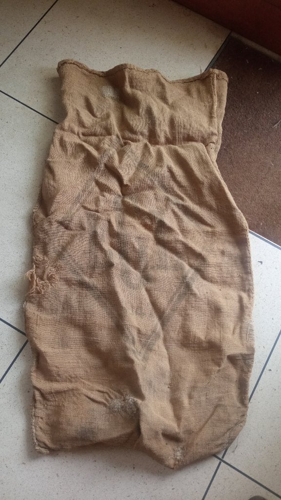 Militaria Français WW2 Sac de Farine en Jute 1942, Envoi, Armée de terre, Autres types