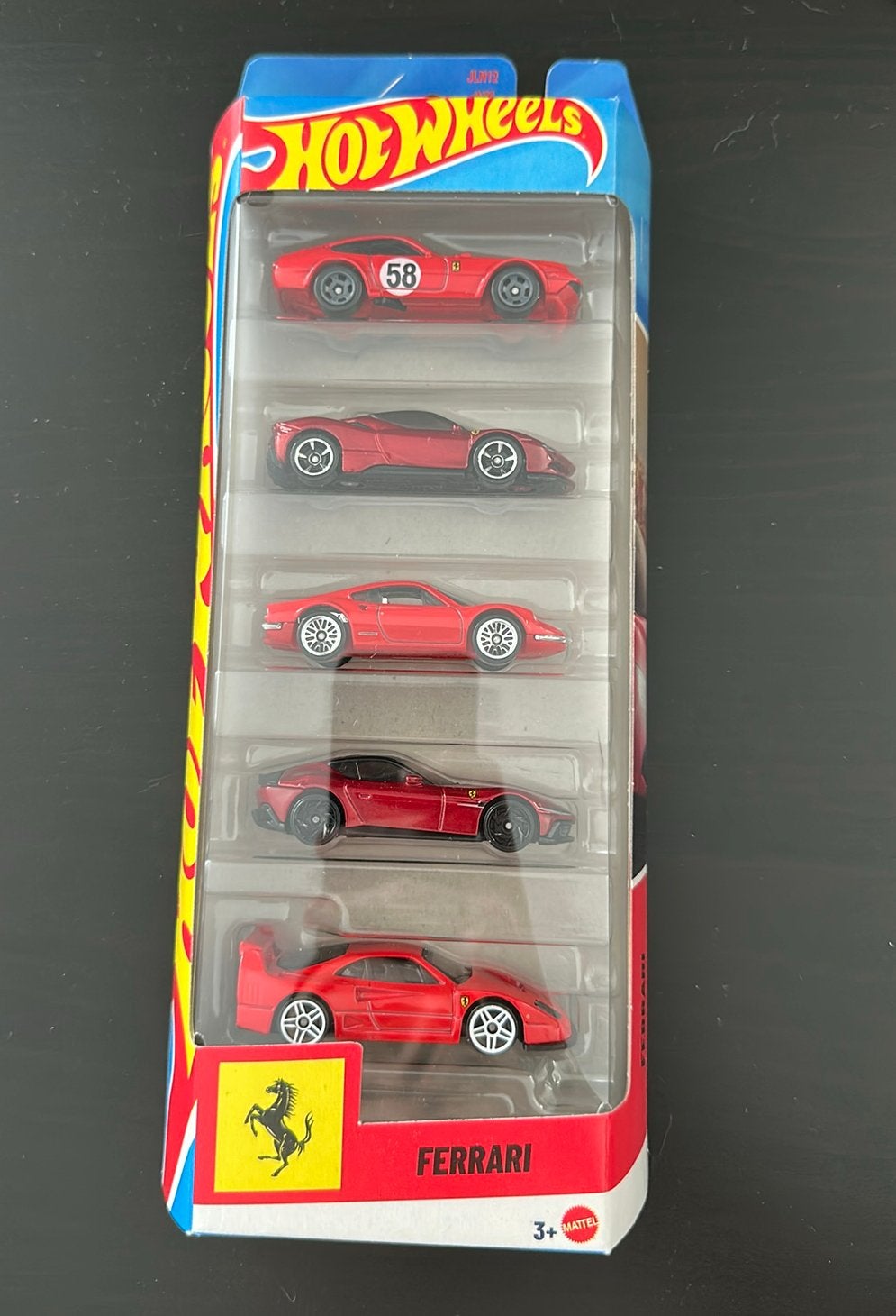 Set de 5 Hot Wheels Ferrari, Enlèvement ou Envoi, Neuf, Voiture