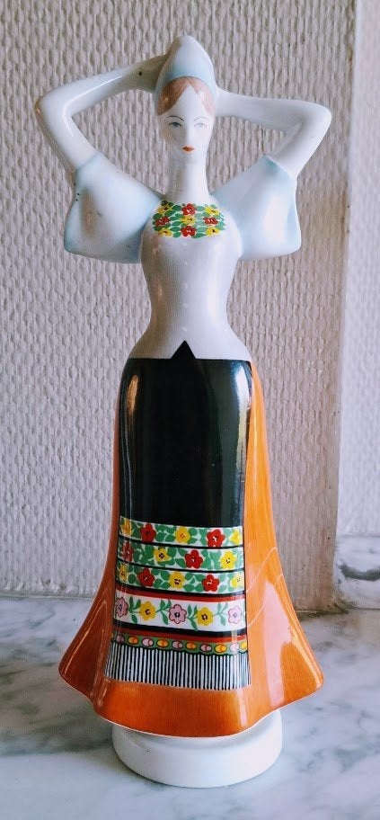 Porseleinen beeldje Hongarije, Ophalen of Verzenden