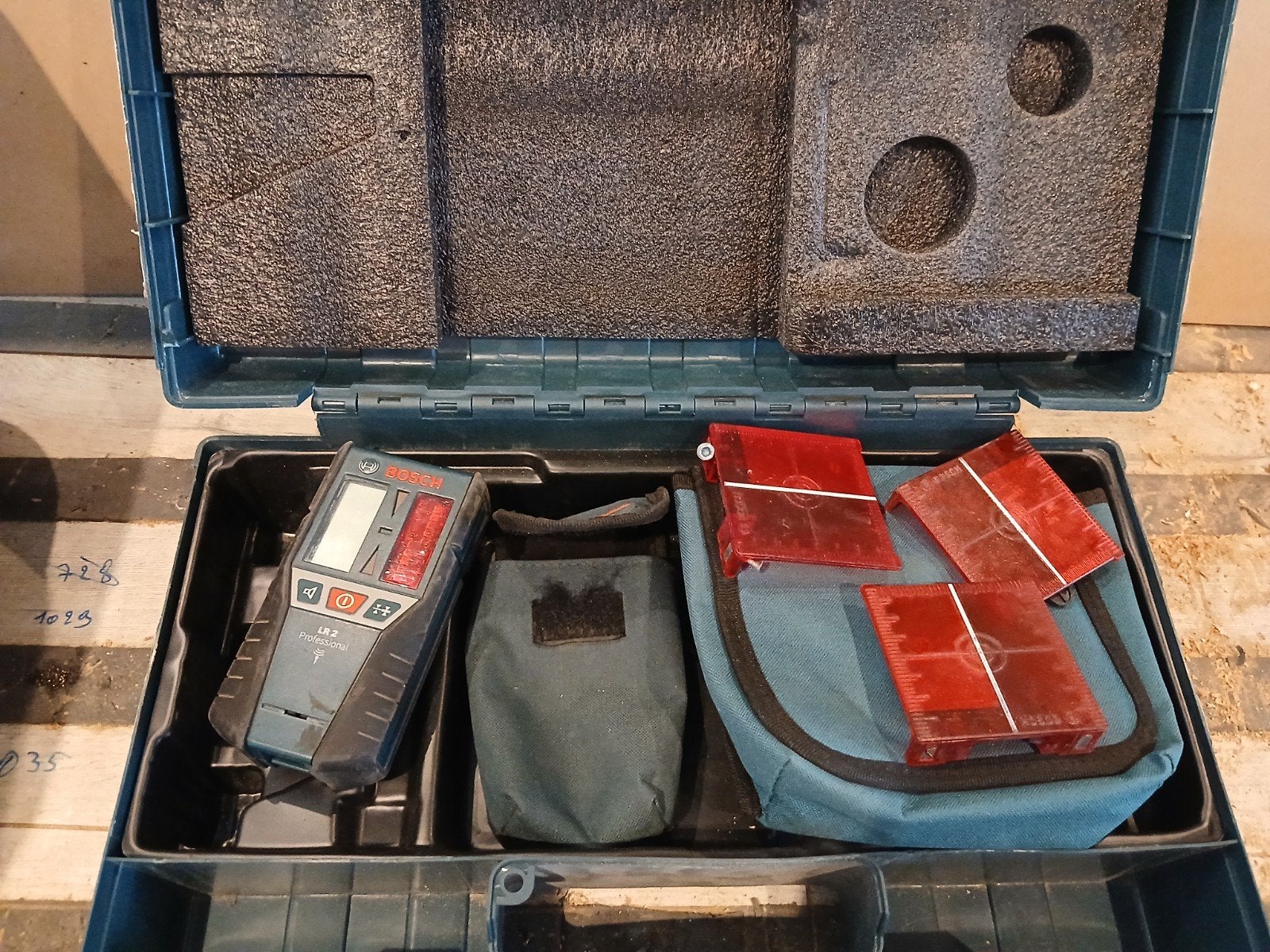 toebehoren voor bosch laser, Ophalen of Verzenden, Zo goed als nieuw, Bosch