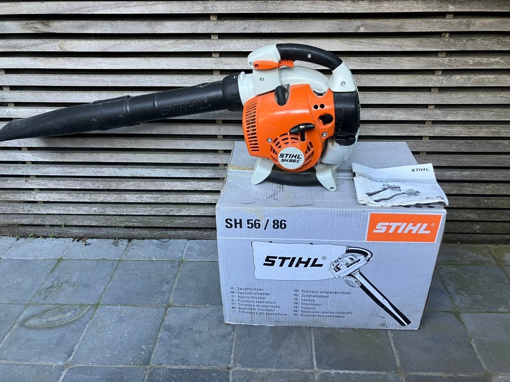 Stihl SH 86C, Jardin & Terrasse, Avec sac de ramassage, Porté à la main, Sthil, Enlèvement