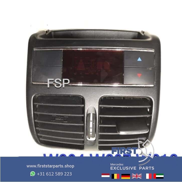 W204 W207 W212 C E Klasse digitale airco control Mercedes AC, Gebruikt, -, Ophalen of Verzenden, -