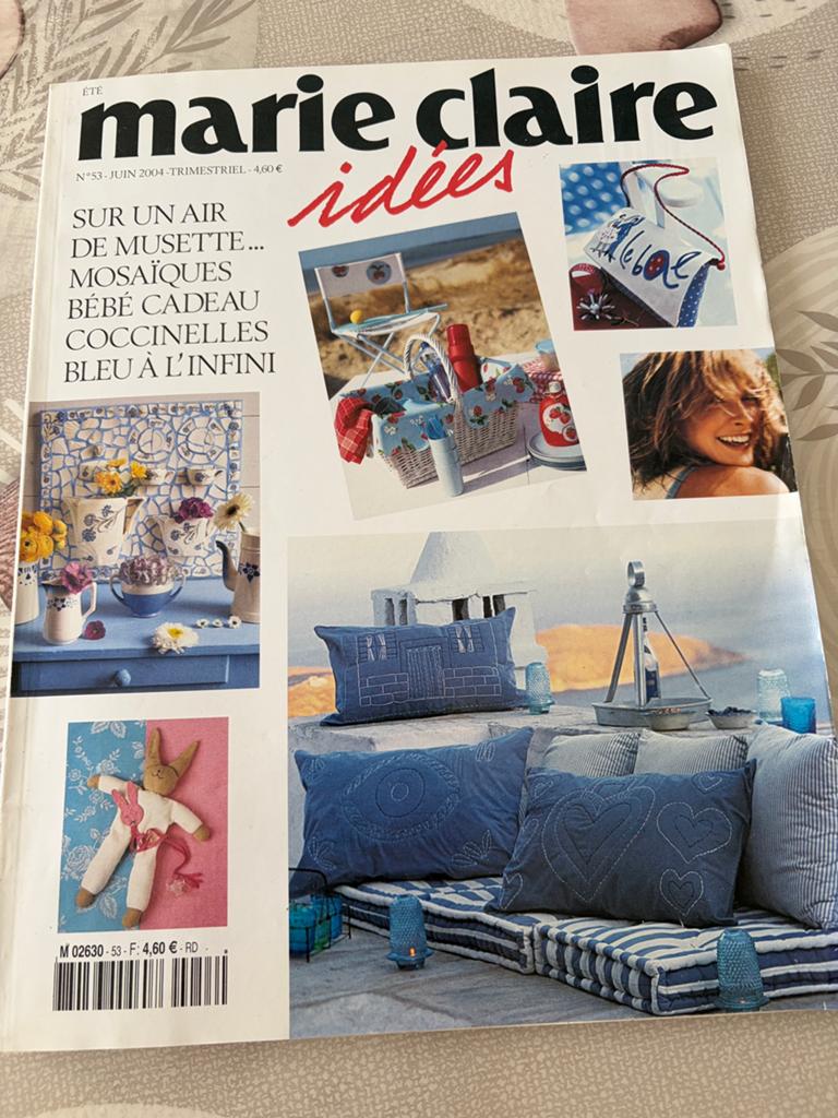 Marie Claire Idées – juin 2004  Magazine, Enlèvement ou Envoi, Comme neuf