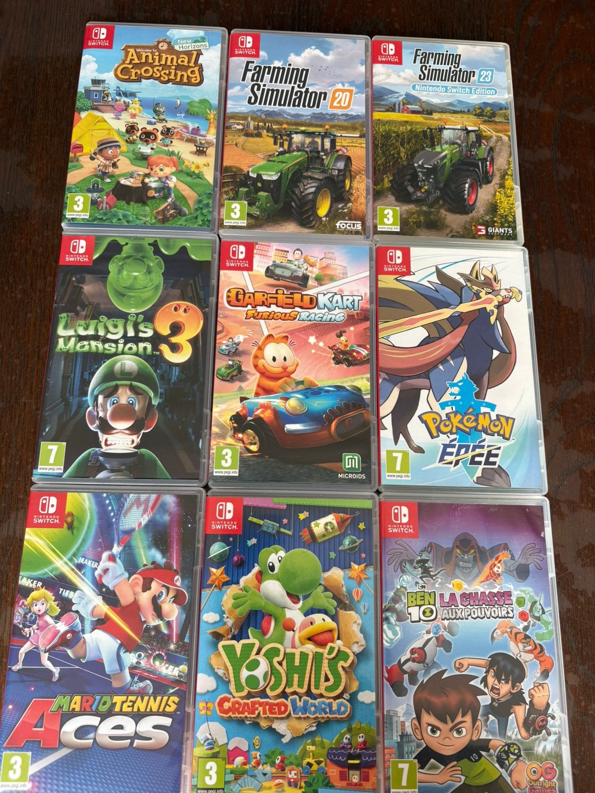 Différent jeux Nintendo switch, Enlèvement ou Envoi, Comme neuf
