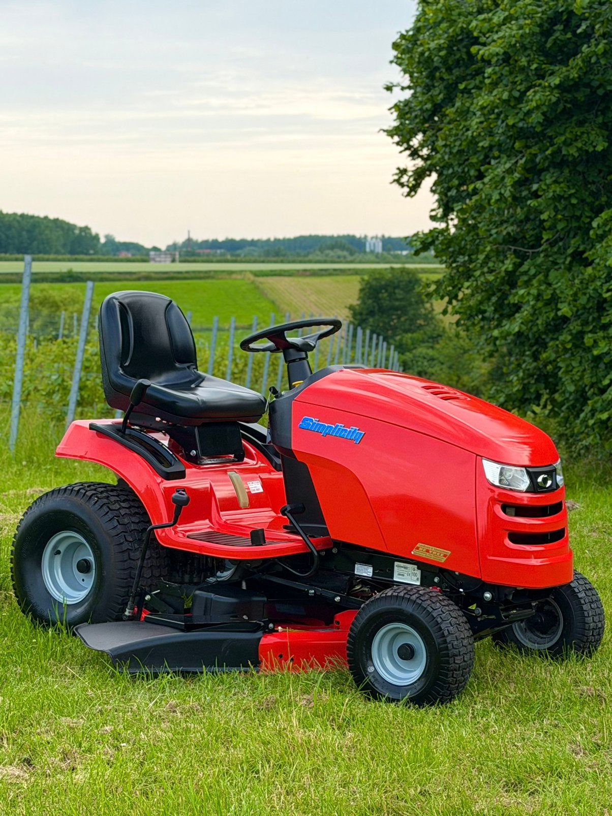 SIMPLICITY | 22 PK | 117 CM  3 MESSEN | TOPSTAAT, Ophalen, Zo goed als nieuw, Elektrische starter, 90 tot 120 cm