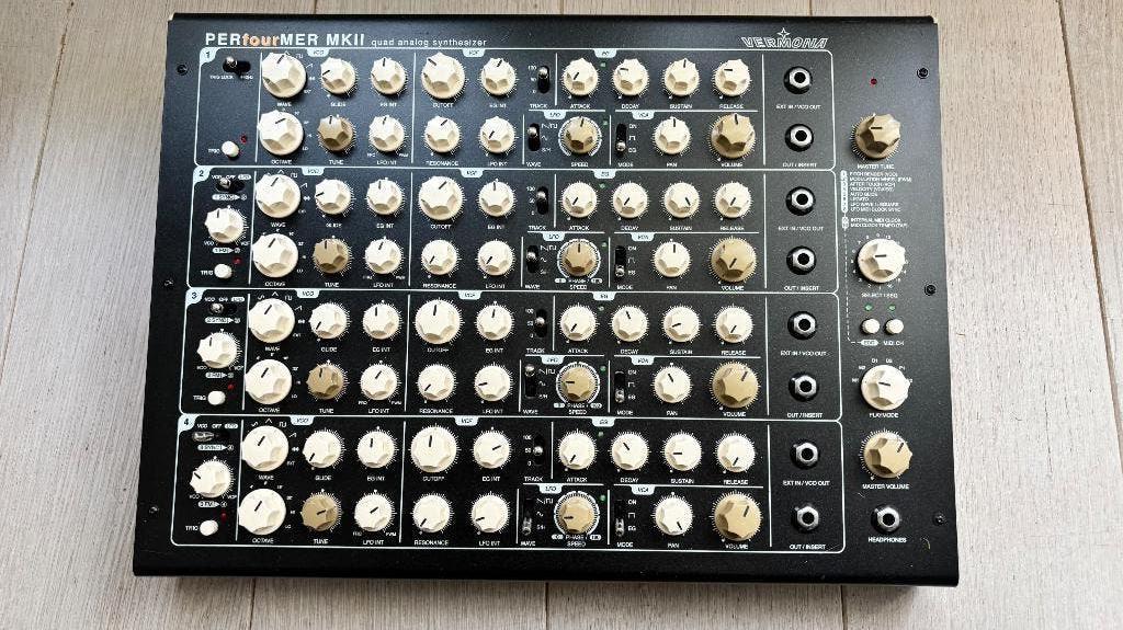 Vermona PerFourmer mkII, Musique & Instruments, Synthétiseurs, Comme neuf, Autres marques, Enlèvement