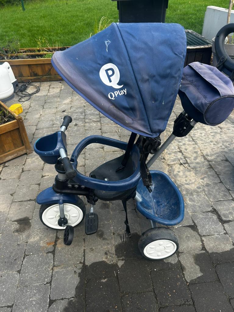 Fiets, Fietsen en Brommers, Fietsen | Driewielers, Ophalen, Gebruikt, Verstelbare zitting
