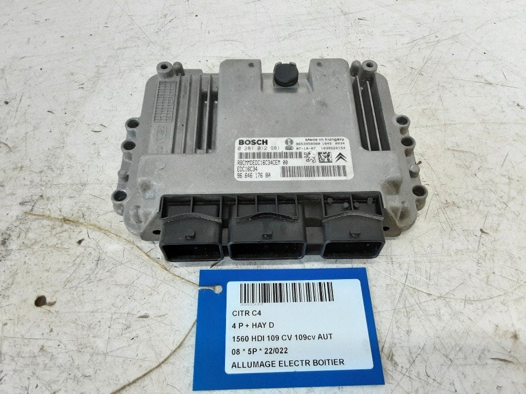 MODULE D ALLUMAGE C4 Grand Picasso (UA) (9664617680), Utilisé, Citroën