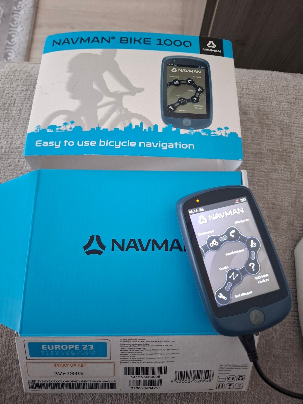 fiets gps 23 landen Europa landen werkt perfect, Ophalen, GPS