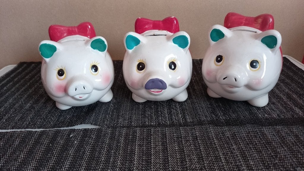 spaarvarkens 3€, Collections, Tirelires, Enlèvement