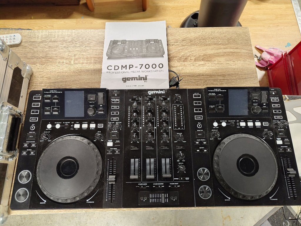 Gemini CDMP-7000 Standalone DJ System (CD/USB/SD/MIDI), Ophalen, Gebruikt, Dj-set, Overige merken
