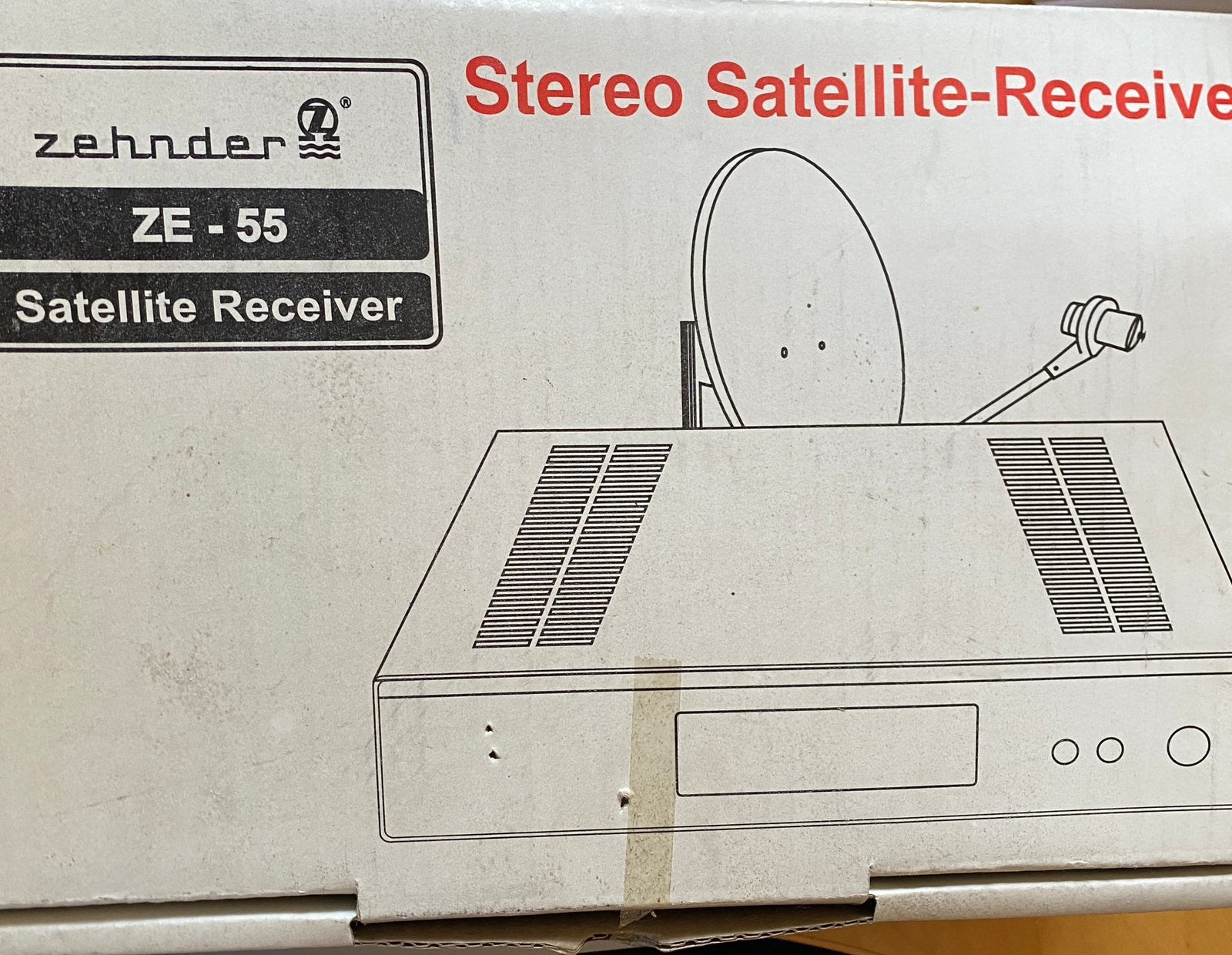 RÉCEPTEUR SATELLITE ZEHNDER ZE-55 – VINTAGE – BOÎTE D’ORIGIN, Télécoms, Télécommunications Autre, Enlèvement ou Envoi, Comme neuf