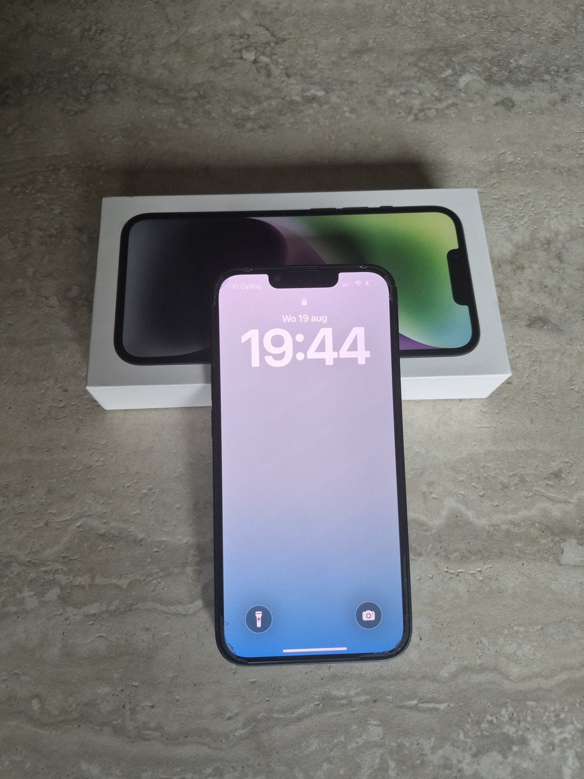 Iphone 14 - 128GB, Telecommunicatie, Mobiele telefoons | Hoesjes en Screenprotectors | Apple iPhone, Ophalen, IPhone 14, Zo goed als nieuw