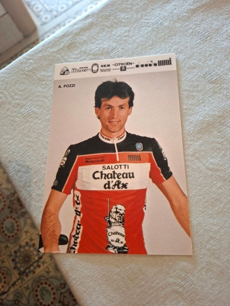 Foto (Repro) Alessandro Pozzi / Château d'Ax 1988, Verzamelen, Ophalen of Verzenden, Poster, Plaatje of Sticker