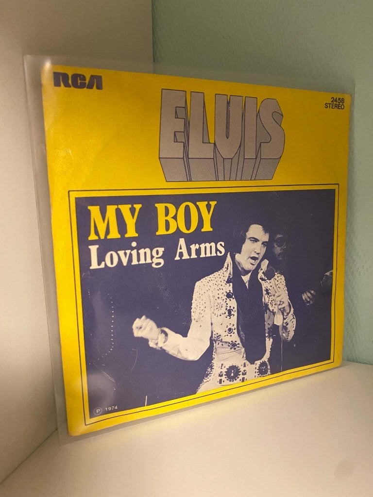Elvis Presley – My Boy – 45T Belgique 1974, Cd's en Dvd's, Verzenden, Gebruikt, Rock en Metal