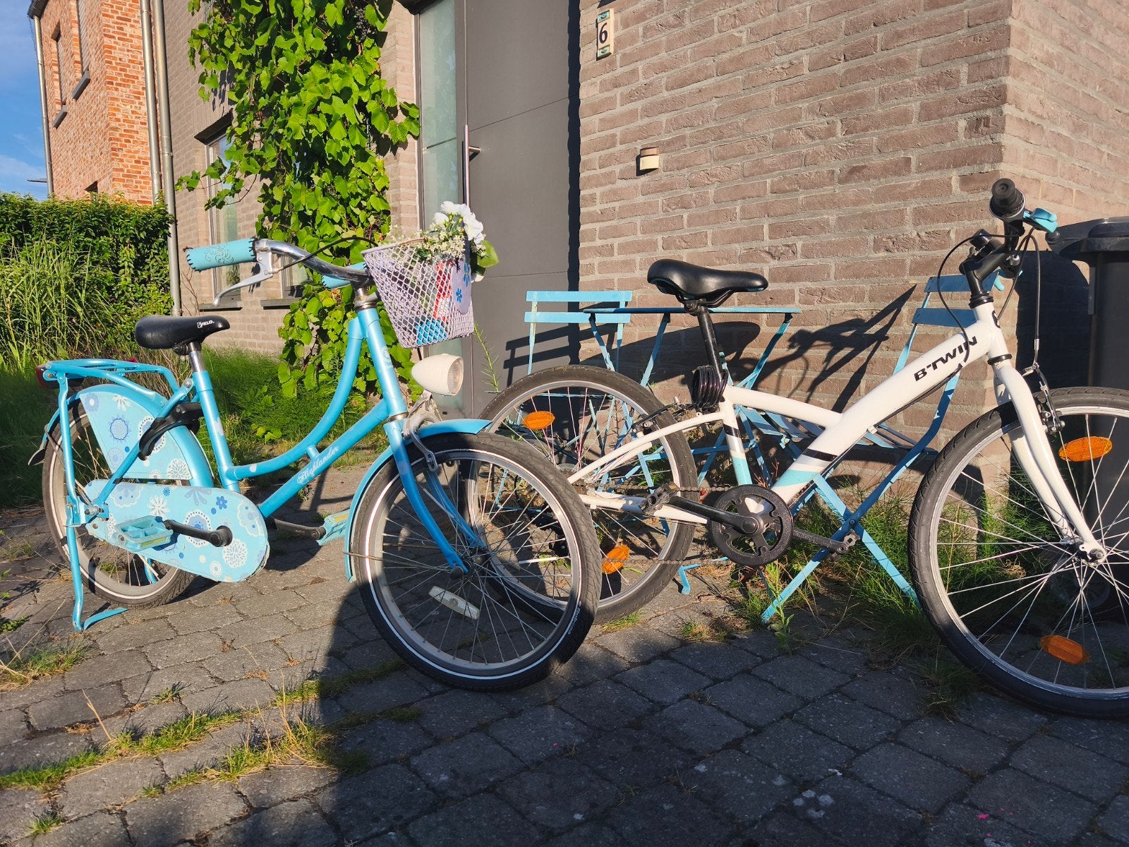 leuke meisjesfietsen, Ophalen, Terugtraprem