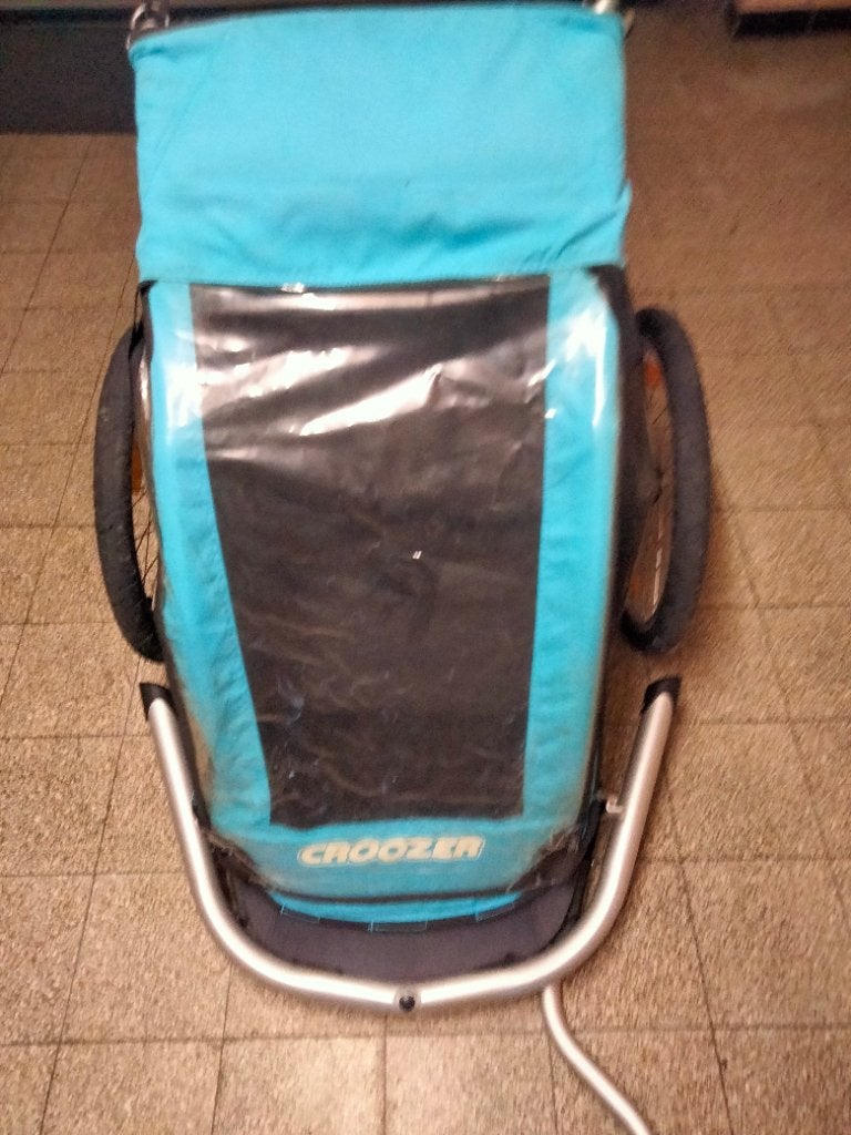 Fietskar Croozer, Ophalen, Gebruikt, Opvouwbaar, Kinderkar