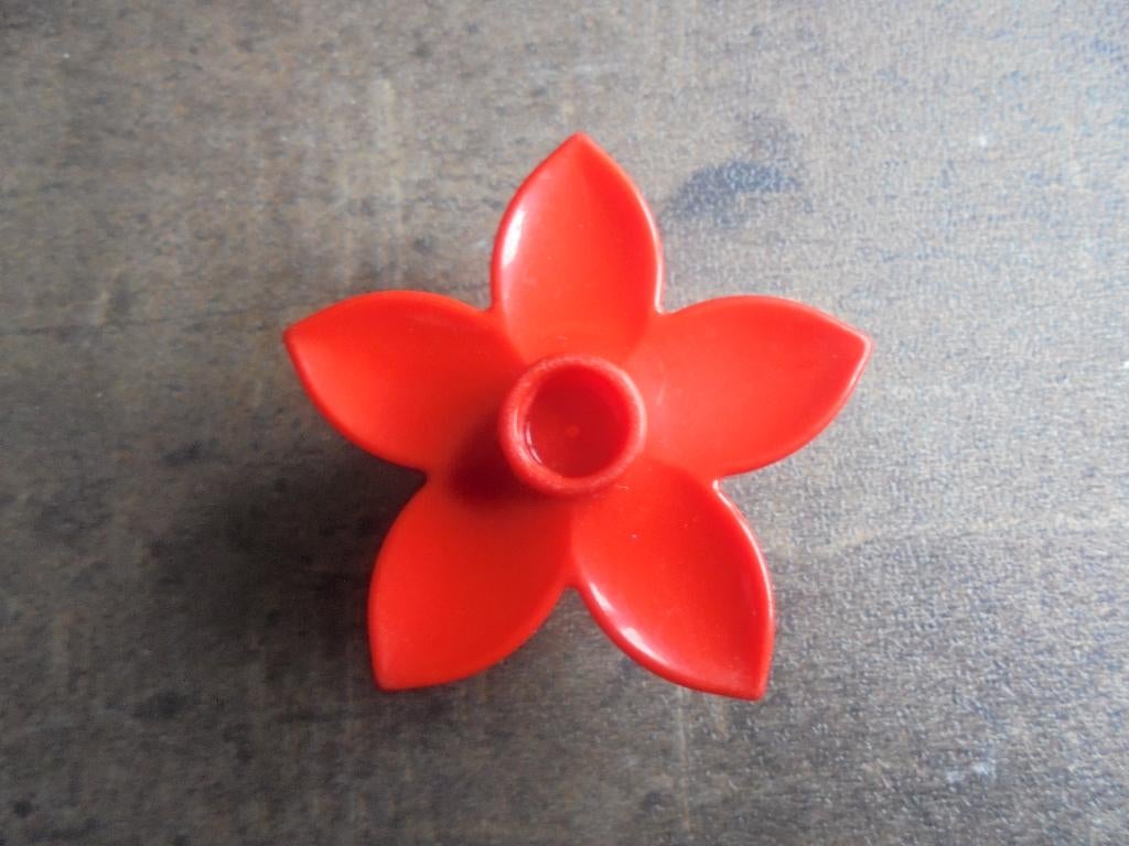 Lego Duplo Plant Flower with 1 Top Stud (zie foto's) 88, Enlèvement ou Envoi, Utilisé, Briques en vrac, Duplo