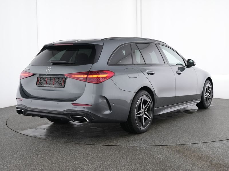 Mercedes-Benz C-Klasse 300 e T AMG Night Dodehoek Camera Sfe, Argent ou Gris, Achat, Entreprise, Carnet d'entretien